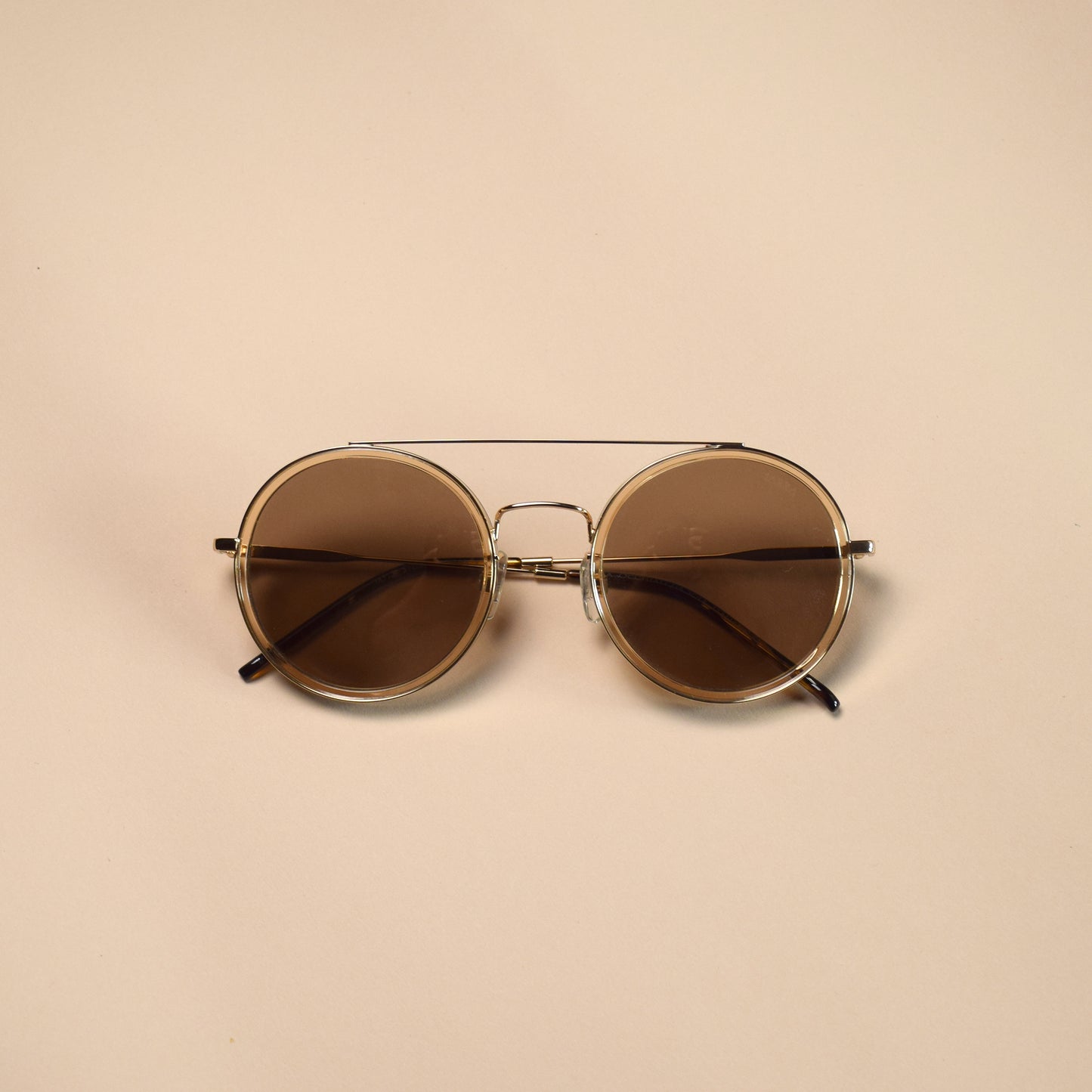 Gold Full Rim Round